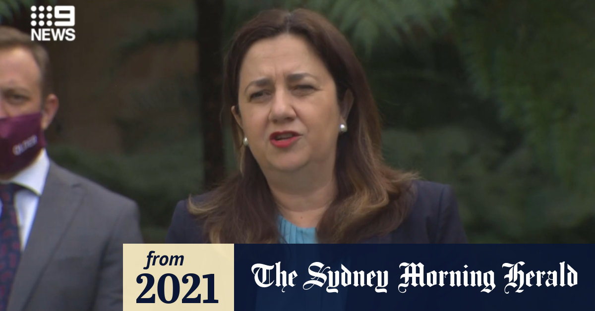 Video Queensland records one new local COVID19 case